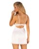 Obsessive Amor Blanco koszulka i stringi biały   S/M